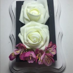 Flower wall hanging decor